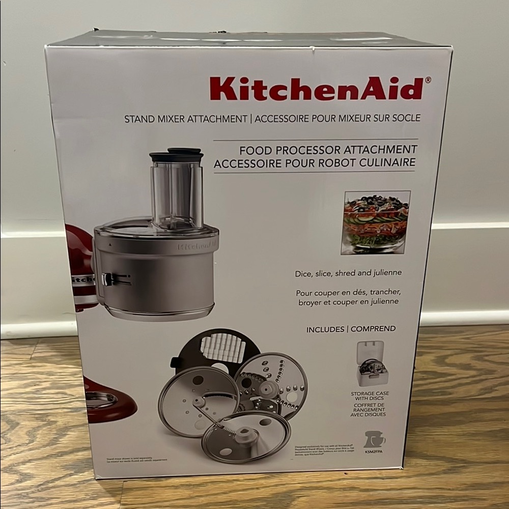 KitchenAid Food Processor Attachment - Silver